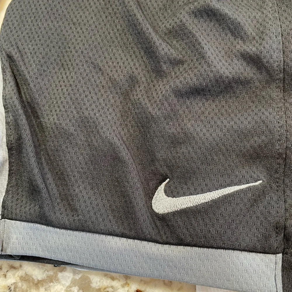 Nike Black and Gray Athletic Shorts for Versatile Wear - Picture 4 of 7
